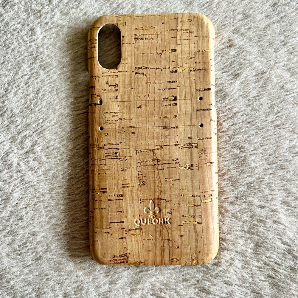 Queork Natural Cork iPhone X Case